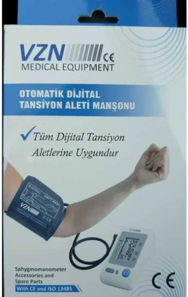Vzn Otomati̇k Di̇ji̇tal Tansi̇yon Aleti̇ Manşonu 22-36 cm