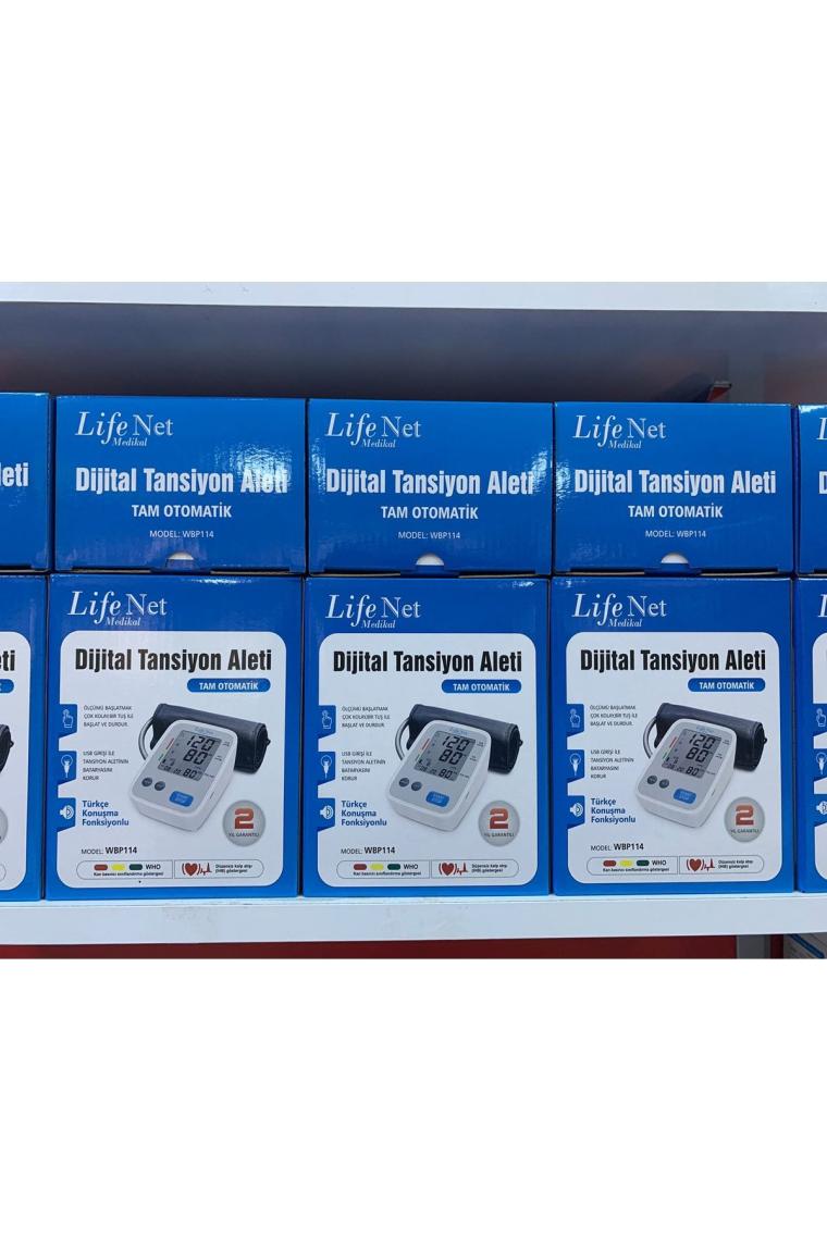 Türkçe Konuşan Üst Koldan Dijital Tansiyon Aleti Wbp114