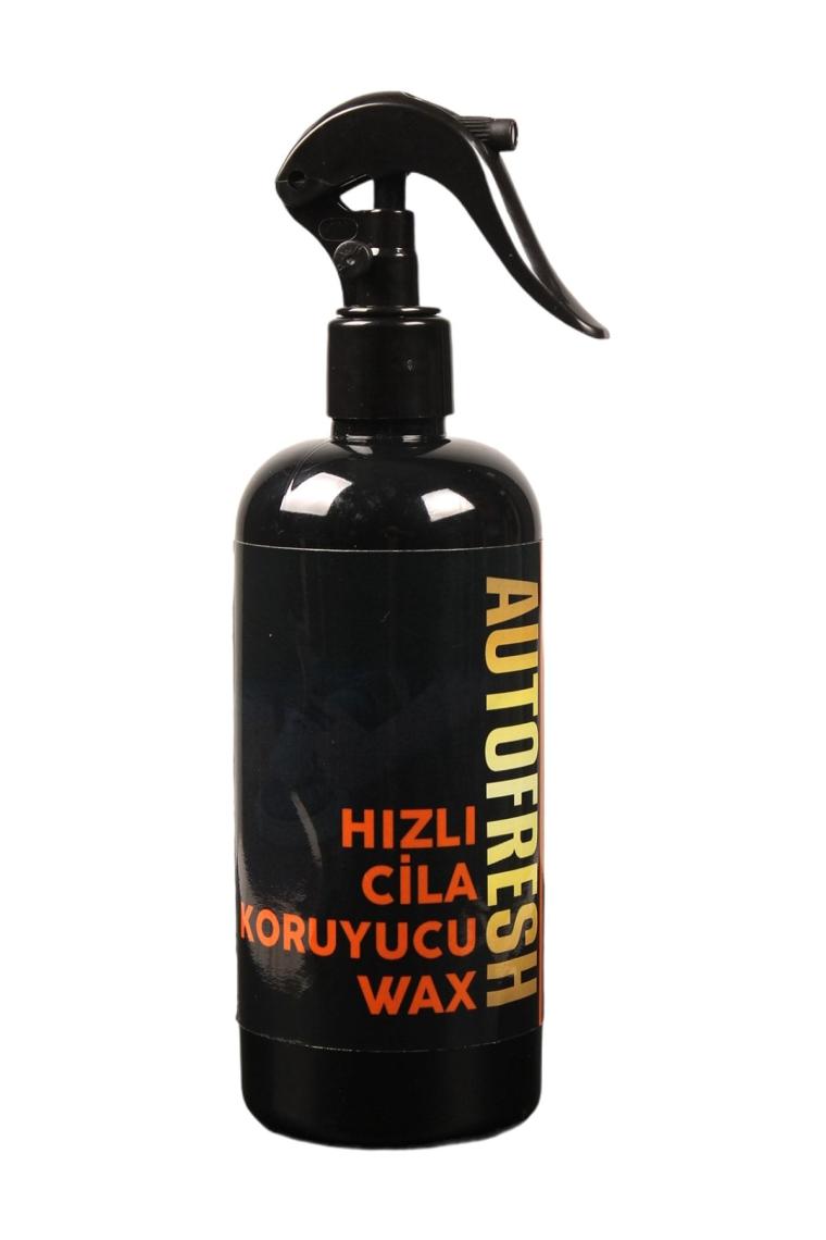 Araç Seramik Etkili Hızlı Cila Oto Parlatıcı Koruyucu Carnauba Wax Sünger Hediyeli 410 ml