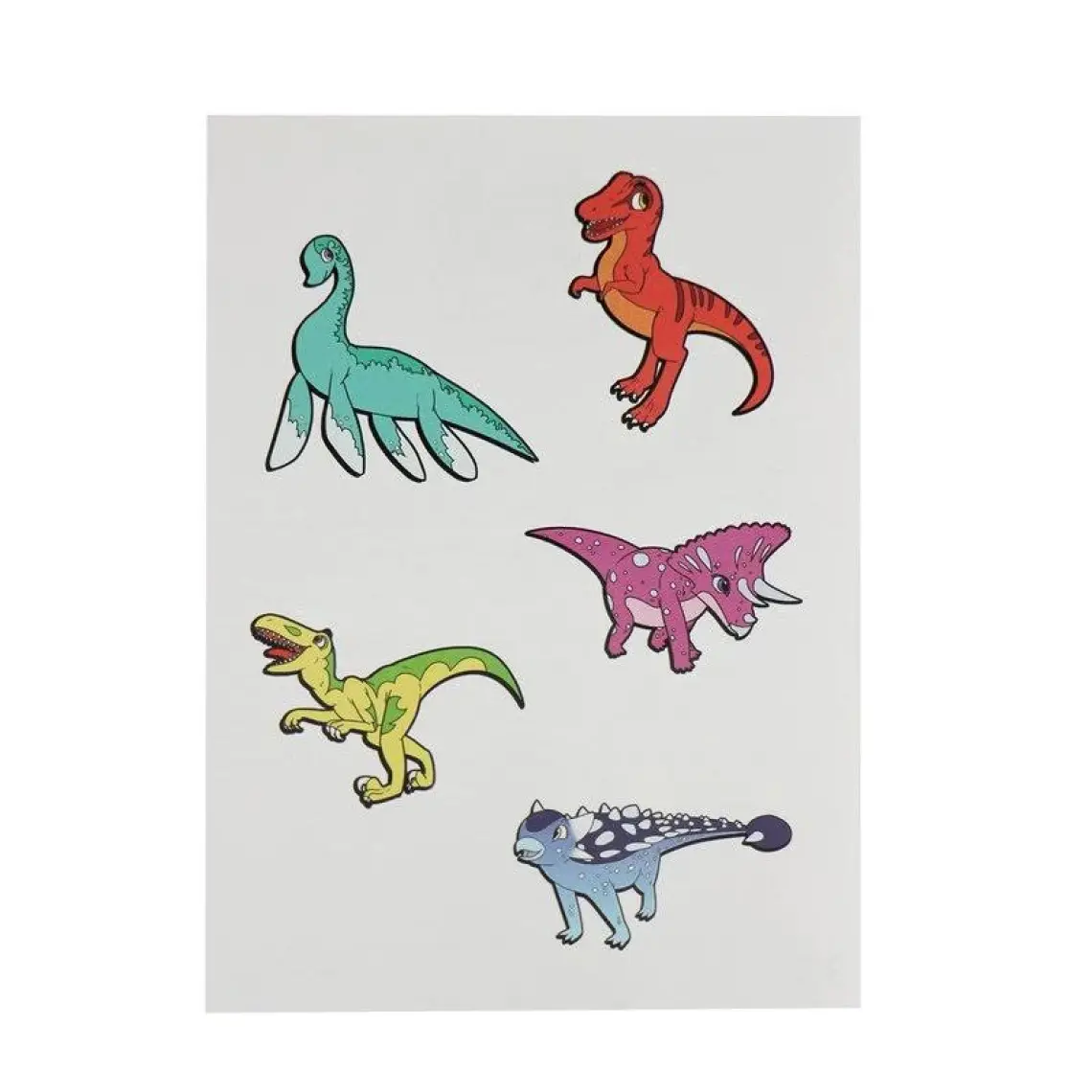 Junoo HoloToyz Tattoo Jurassic Dinos ARUyumlu Geçici Dövme