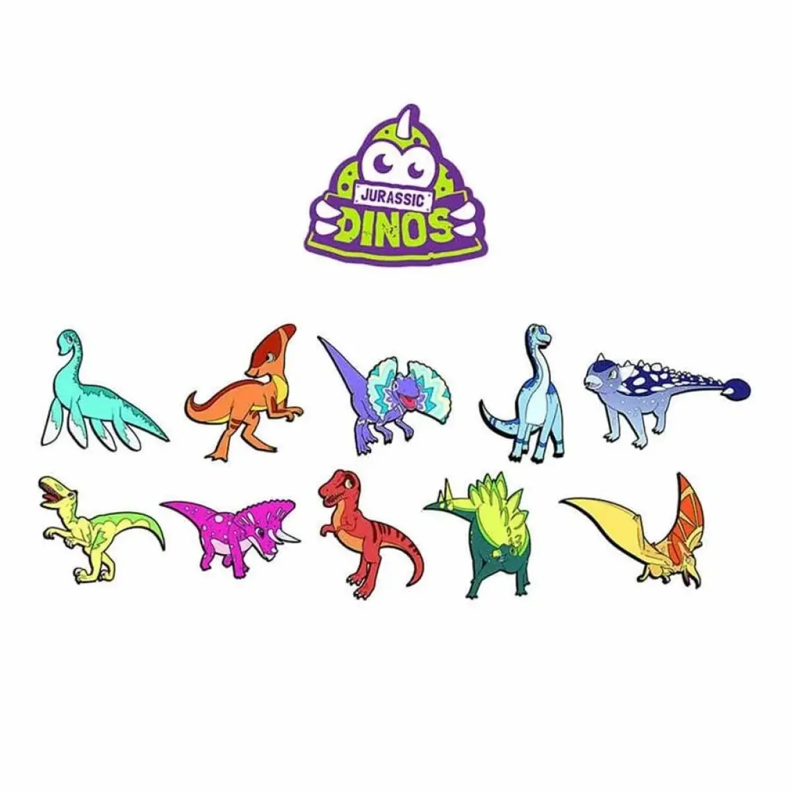 Junoo HoloToyz Tattoo Jurassic Dinos ARUyumlu Geçici Dövme