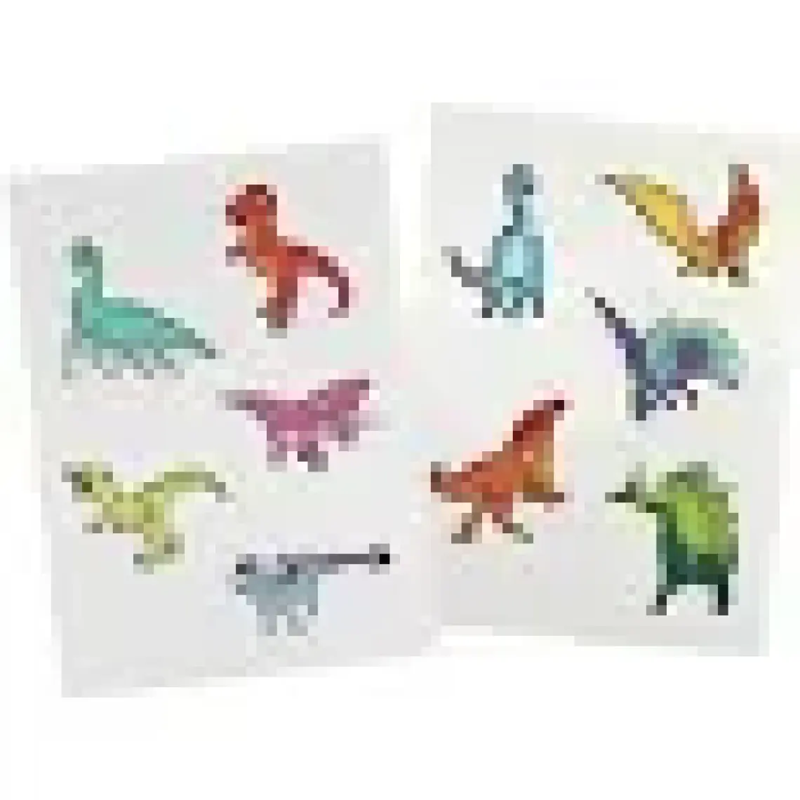 Junoo HoloToyz Tattoo Jurassic Dinos ARUyumlu Geçici Dövme