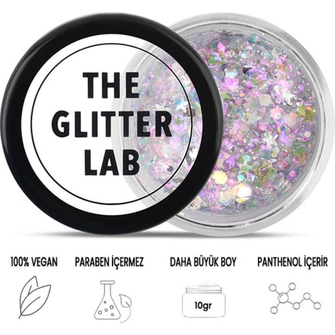 The Glitter Lab - Jel Formlu Parlak Glitter - Baby ~10 gr