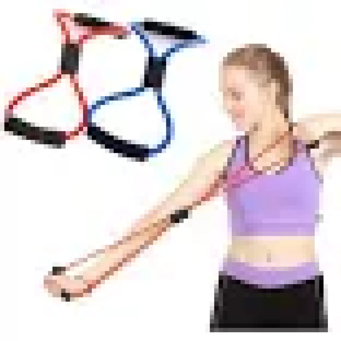 Jetfast Egzersiz Spor Plates Direnç Bantı Pilates İpi Jimnastik Lastiği
