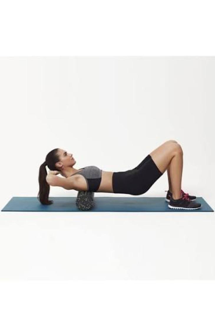 Ciwaa Masaj Rulosu Foam Roller Tırtıklı Epp 45 cm