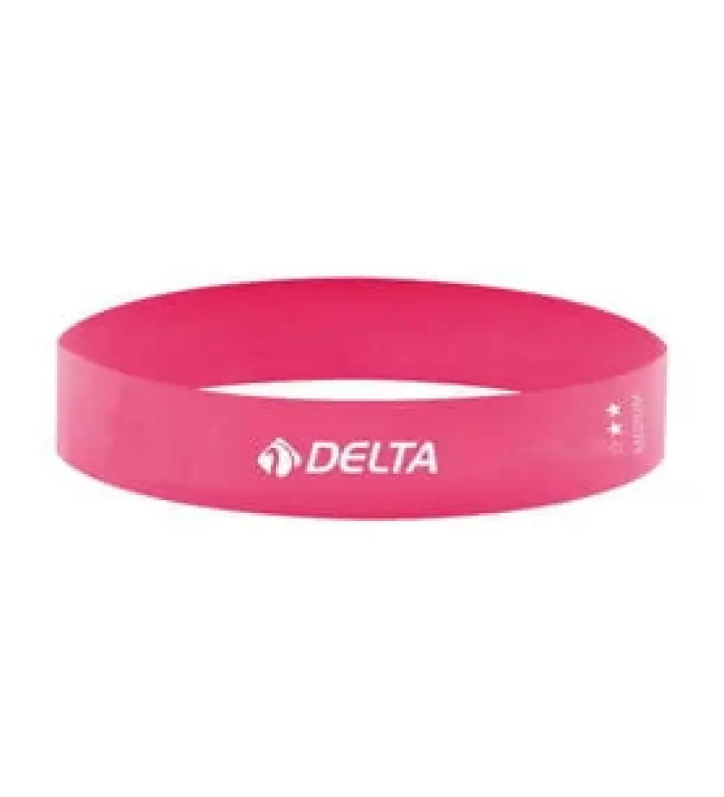 Delta Latex Orta Sert Aerobik Pilates Direnç Egzersiz Bandı Squat Çalışma Lastiği (Uç Kısmı Kapalı)
