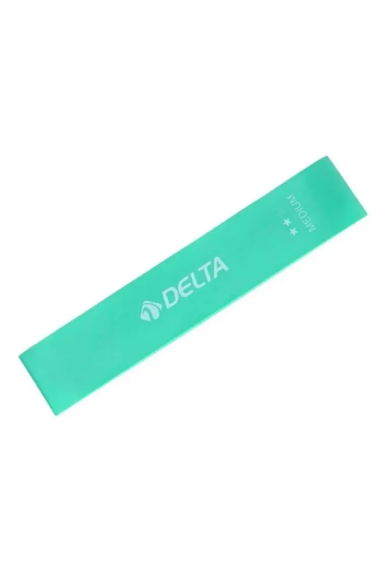 Delta Latex Orta Sert Aerobik Pilates Direnç Egzersiz Bandı Squat Çalışma Lastiği (Uç Kısmı Kapalı)