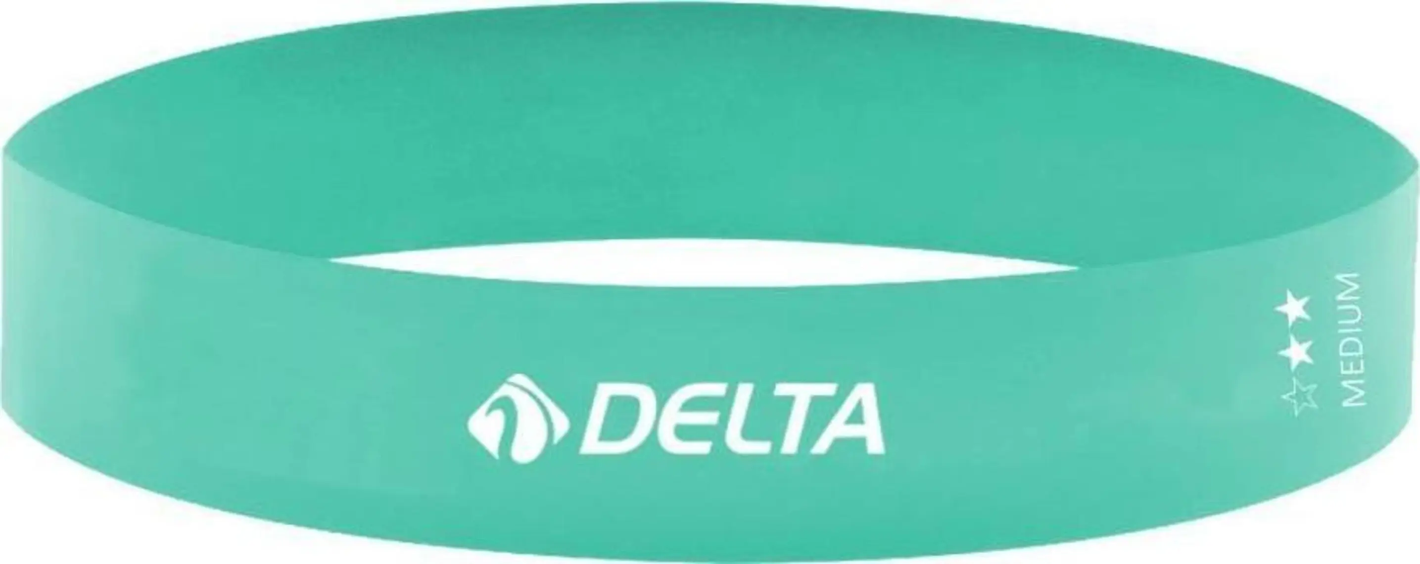 Delta Latex Orta Sert Aerobik Pilates Direnç Egzersiz Bandı Squat Çalışma Lastiği (Uç Kısmı Kapalı)
