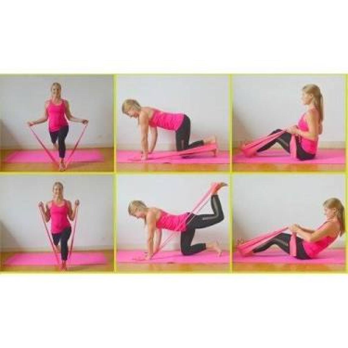 Dynamic 3’lü (Yüksek-Orta-Düşük Direnç) Pilates Bant Seti