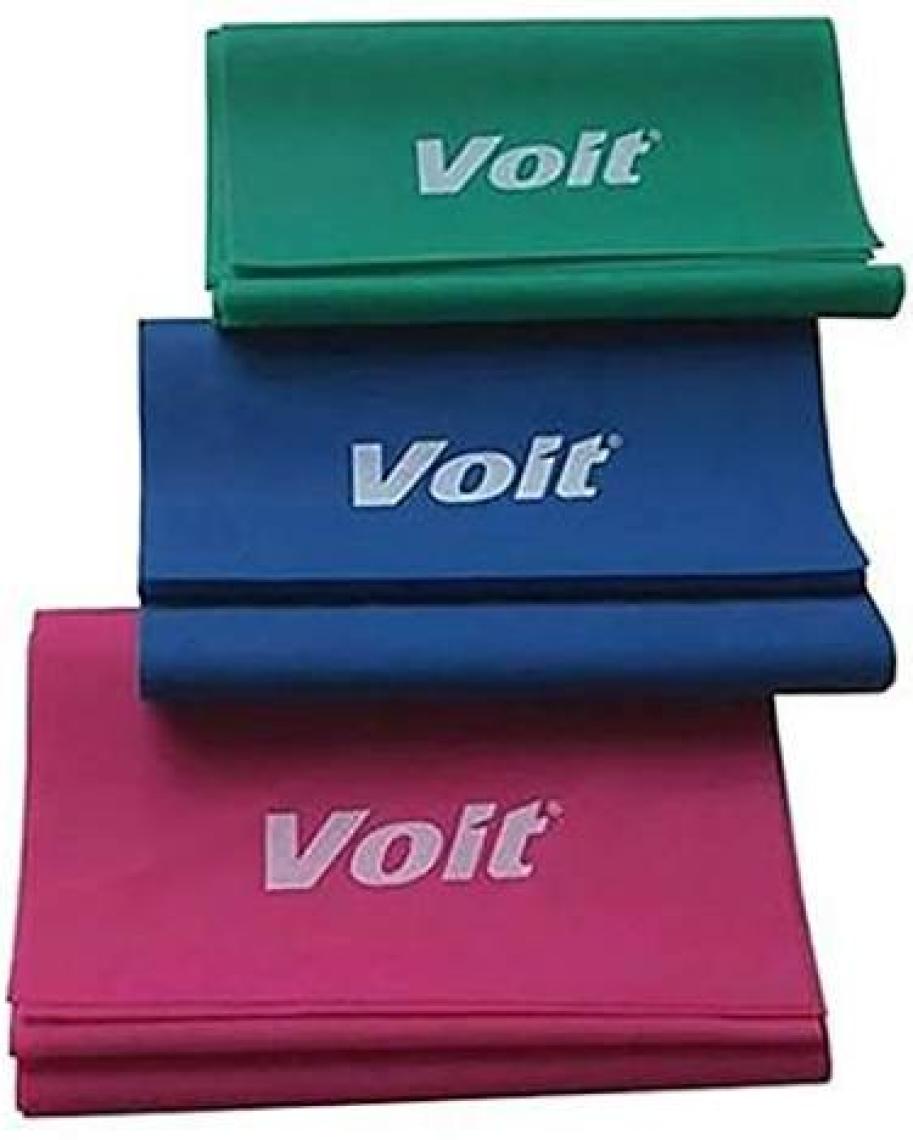 Dynamic 3’lü (Yüksek-Orta-Düşük Direnç) Pilates Bant Seti