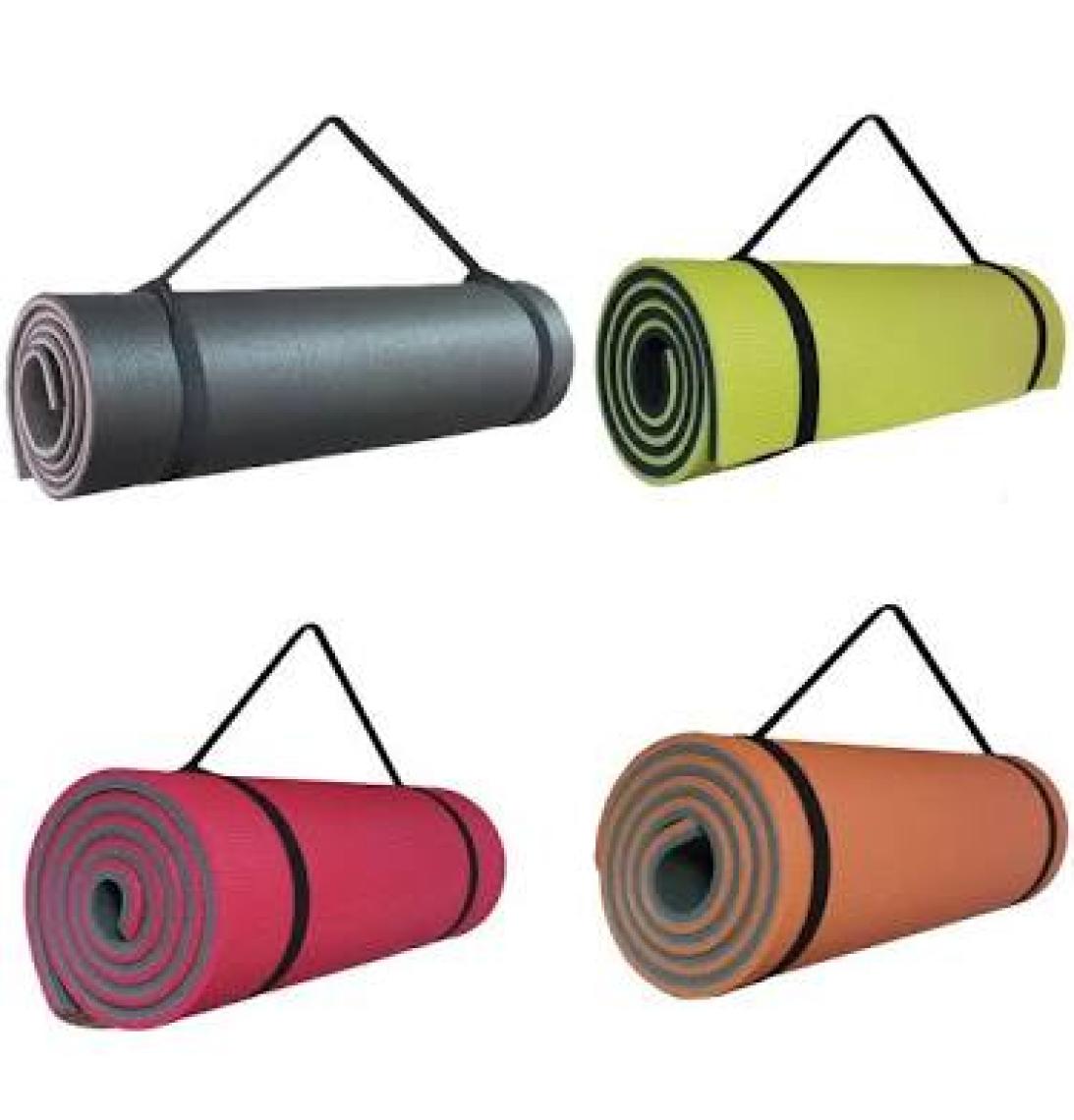 Attack Sport Pilates ve Yoga Matı & Minderi 10 MM. Pembe-Mavi