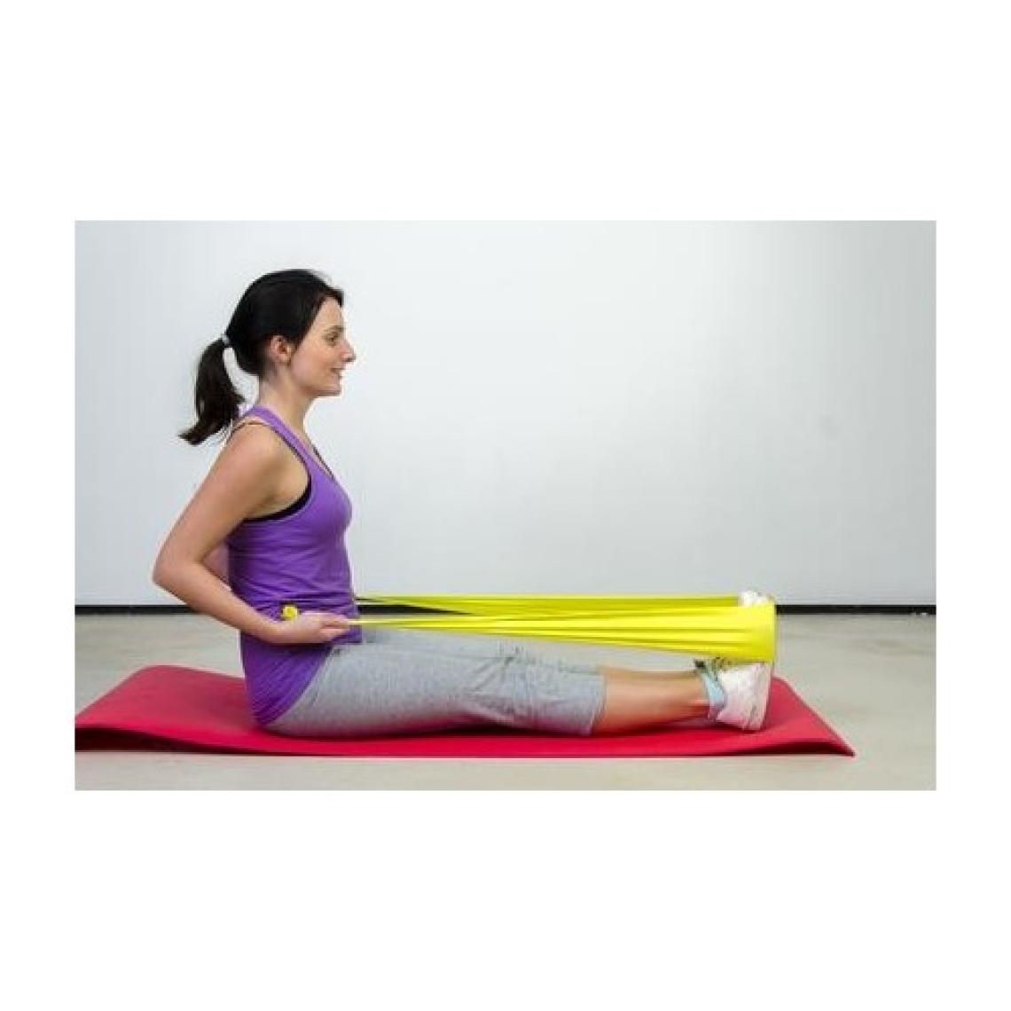 Maxi Msd Pilates & Yoga Egzersiz Bandı , Theraband Sarı Renk(En Hafif) 1 mt