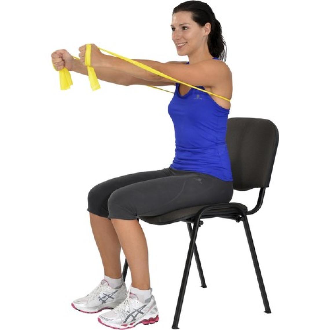 Maxi Msd Pilates & Yoga Egzersiz Bandı , Theraband Sarı Renk(En Hafif) 1 mt