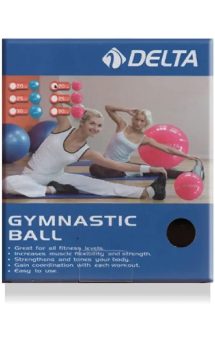 Delta 20 Cm Fuşya Dura-strong Mini Pilates Topu Denge Egzersiz Topu