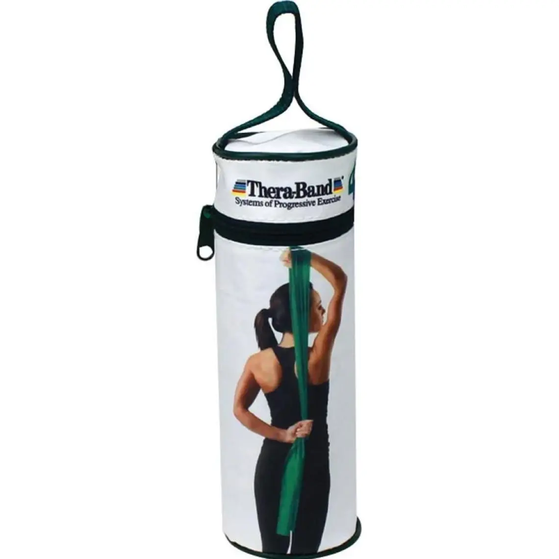 Thera-Band 12194 Çantalı Egzersiz Bandı 2.5 Metre Sert Yeşil