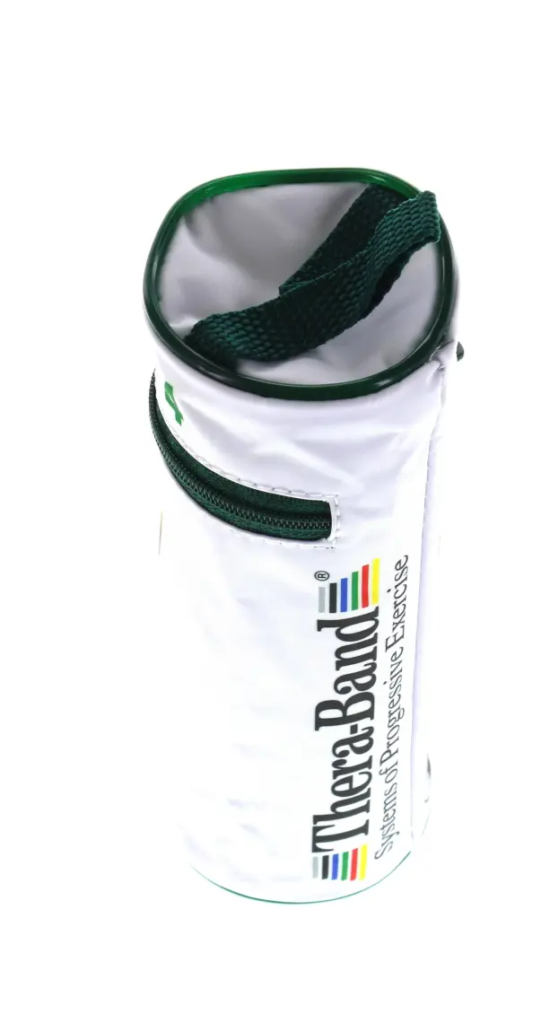Thera-Band 12194 Çantalı Egzersiz Bandı 2.5 Metre Sert Yeşil