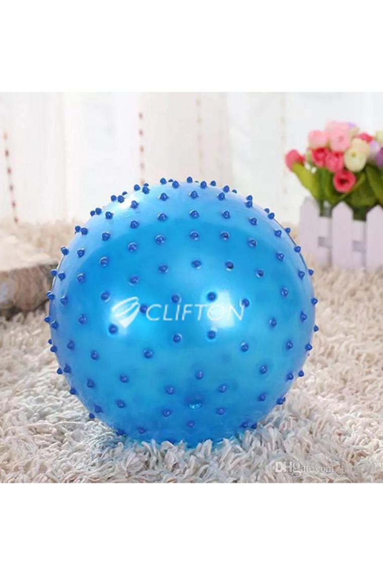 Clifton Dikenli Jimnastik Topu 65 cm Mor+ Pompa