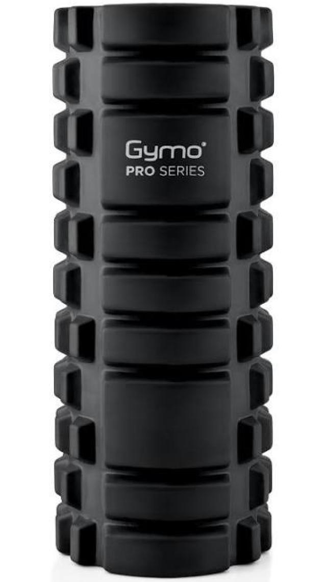 Gymo Pro Series Foam Roller Pilates Masaj Rulosu Siyah