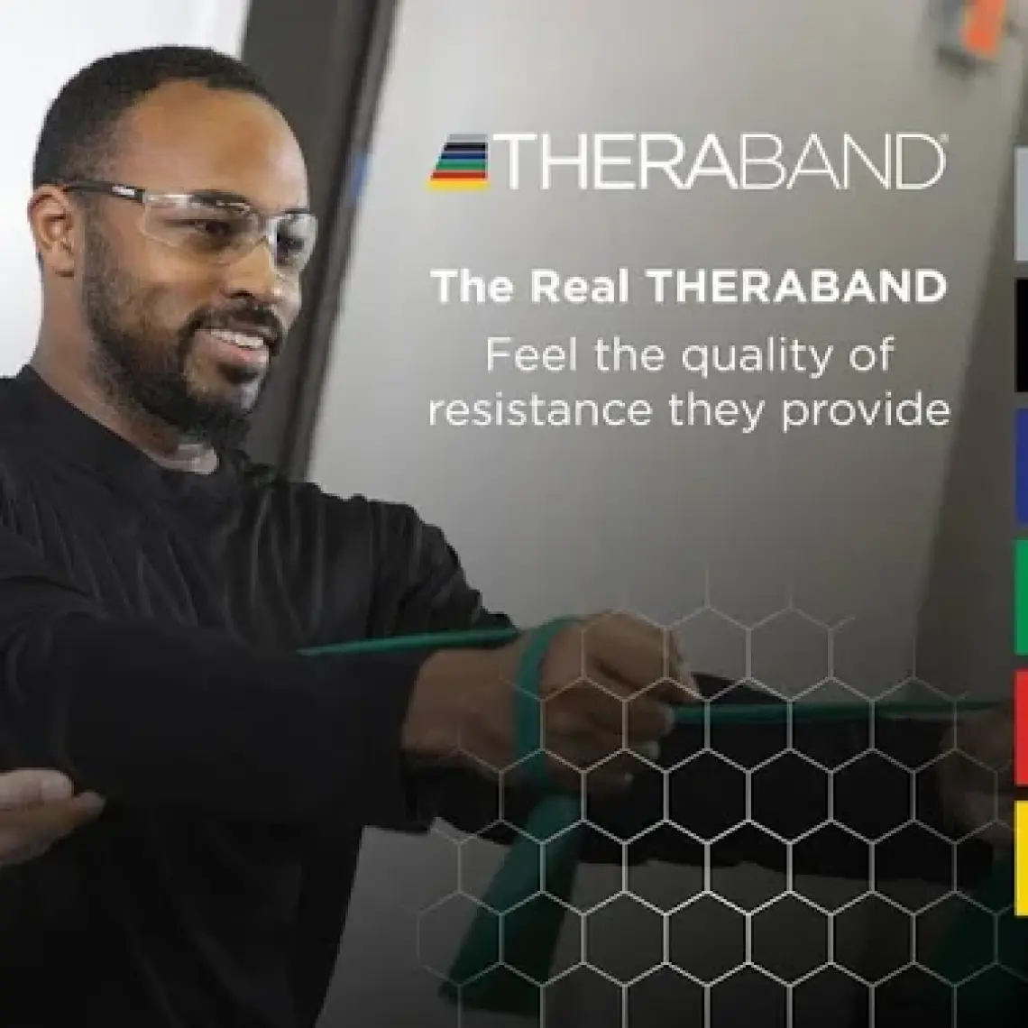 Thera-Band 20560 Egzersiz Bandı 1.5 Metre Ekstra Yüksek Sert Siyah