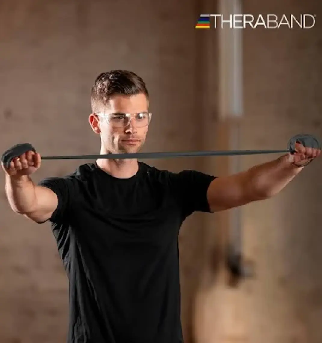 Thera-Band 20560 Egzersiz Bandı 1.5 Metre Ekstra Yüksek Sert Siyah