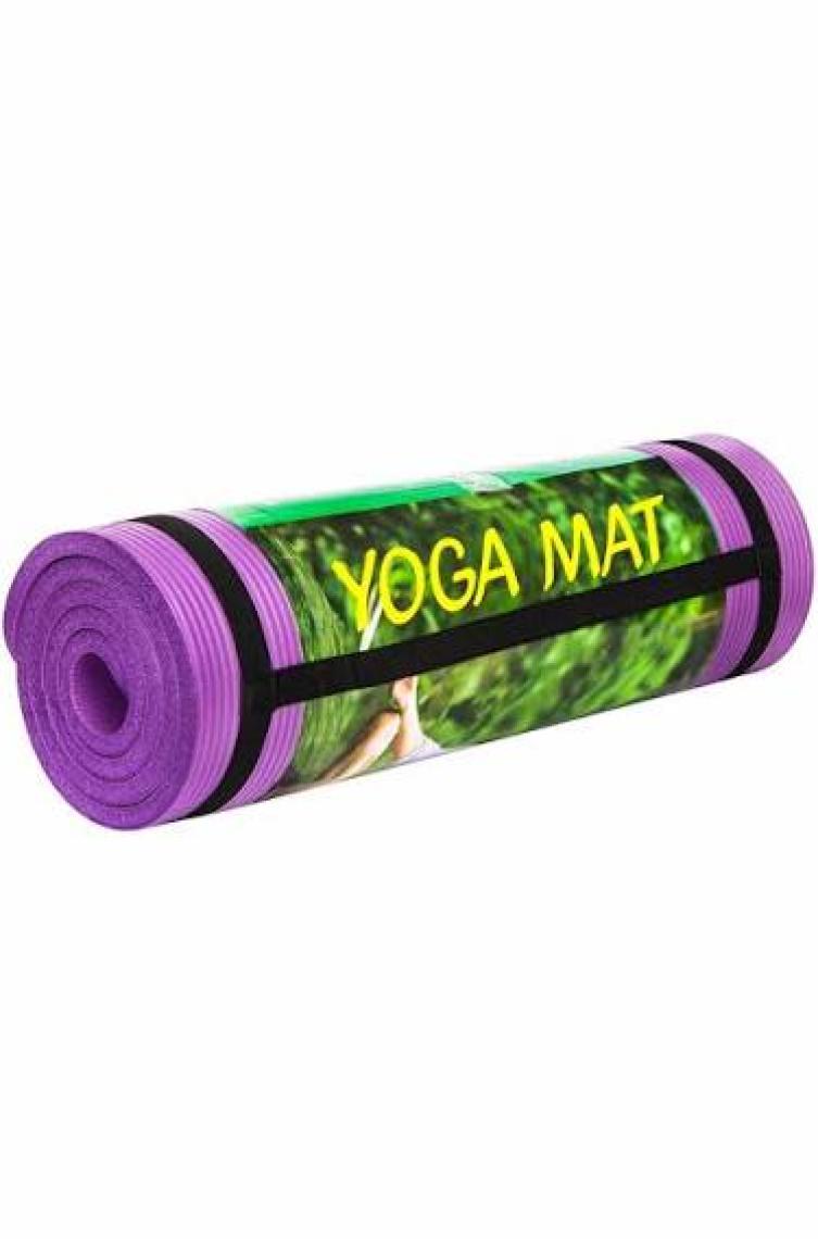 Cosfer CSF-15MM-MR Pilates Matı 15 mm. Silikon - Mor