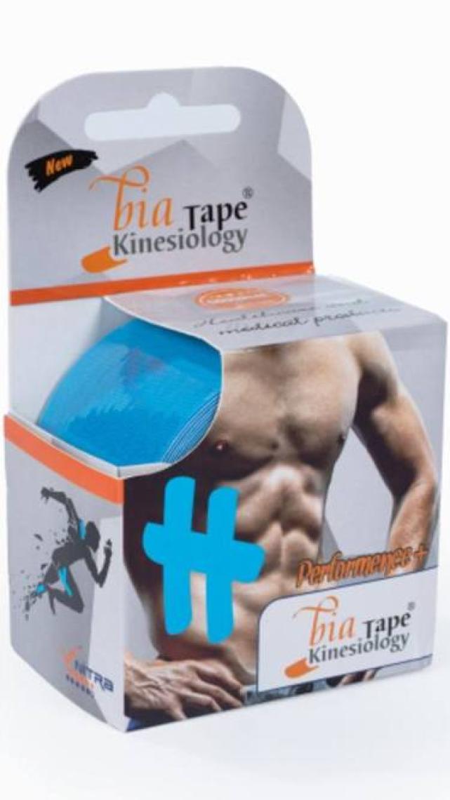 Bia Tape Kinesio Sporcu Bandı 5 cm x 5 M Mavi