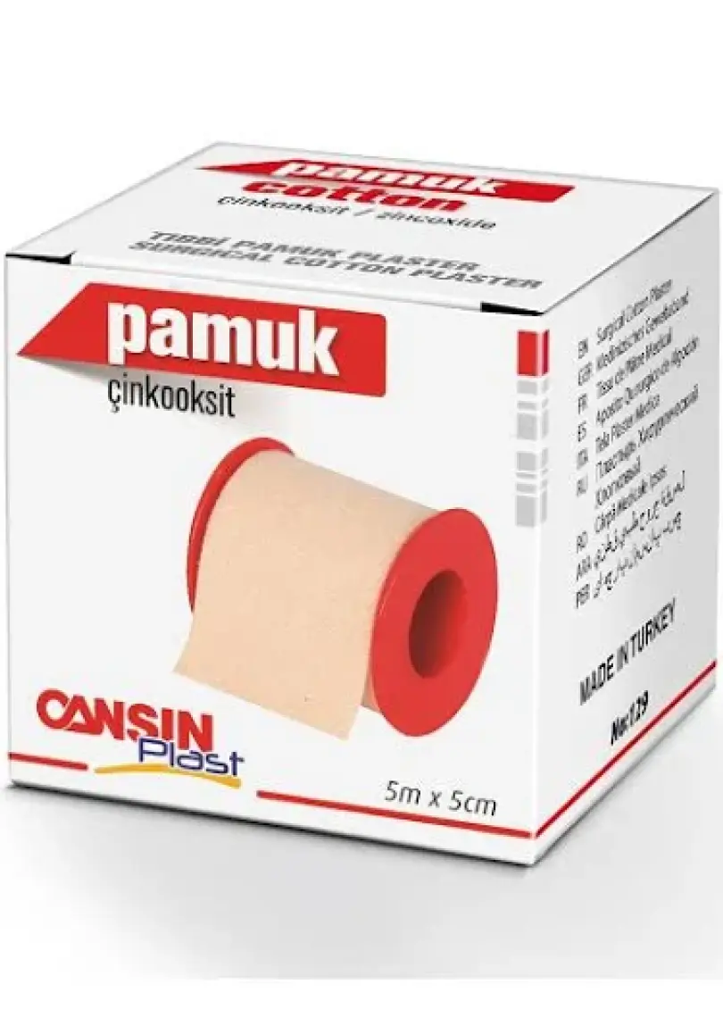 Cansın Pamuk Flaster 2,5 Cm X 5 M