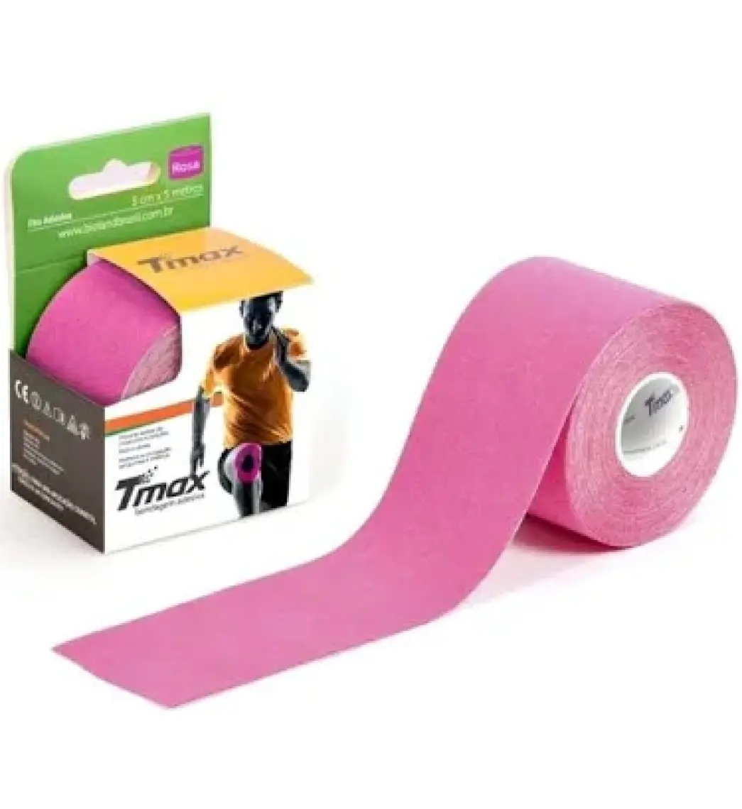 Tmax Kinesi-ology Tape Tex Kinesi-o Band Pembe 5cmX5m
