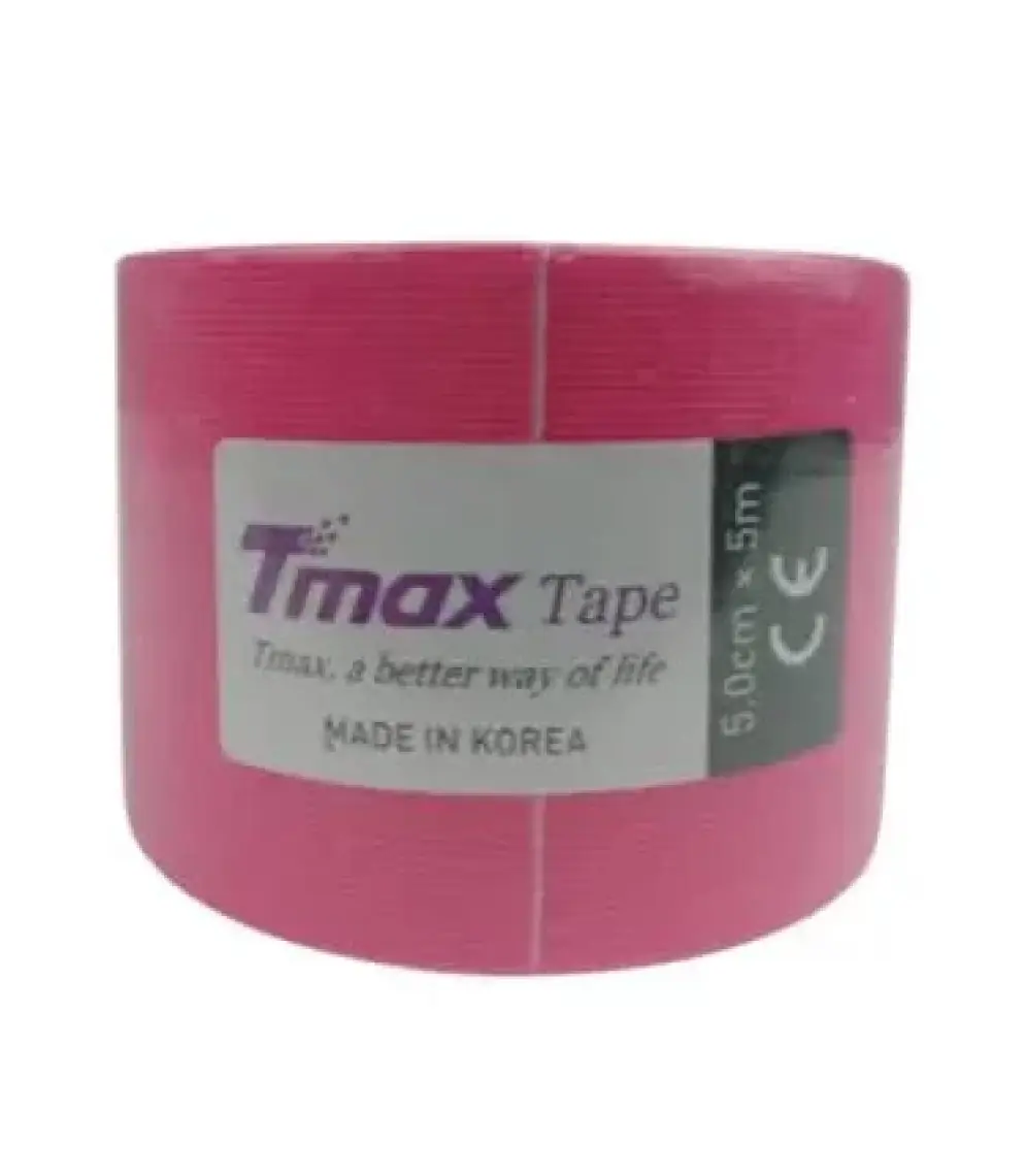 Tmax Kinesi-ology Tape Tex Kinesi-o Band Pembe 5cmX5m