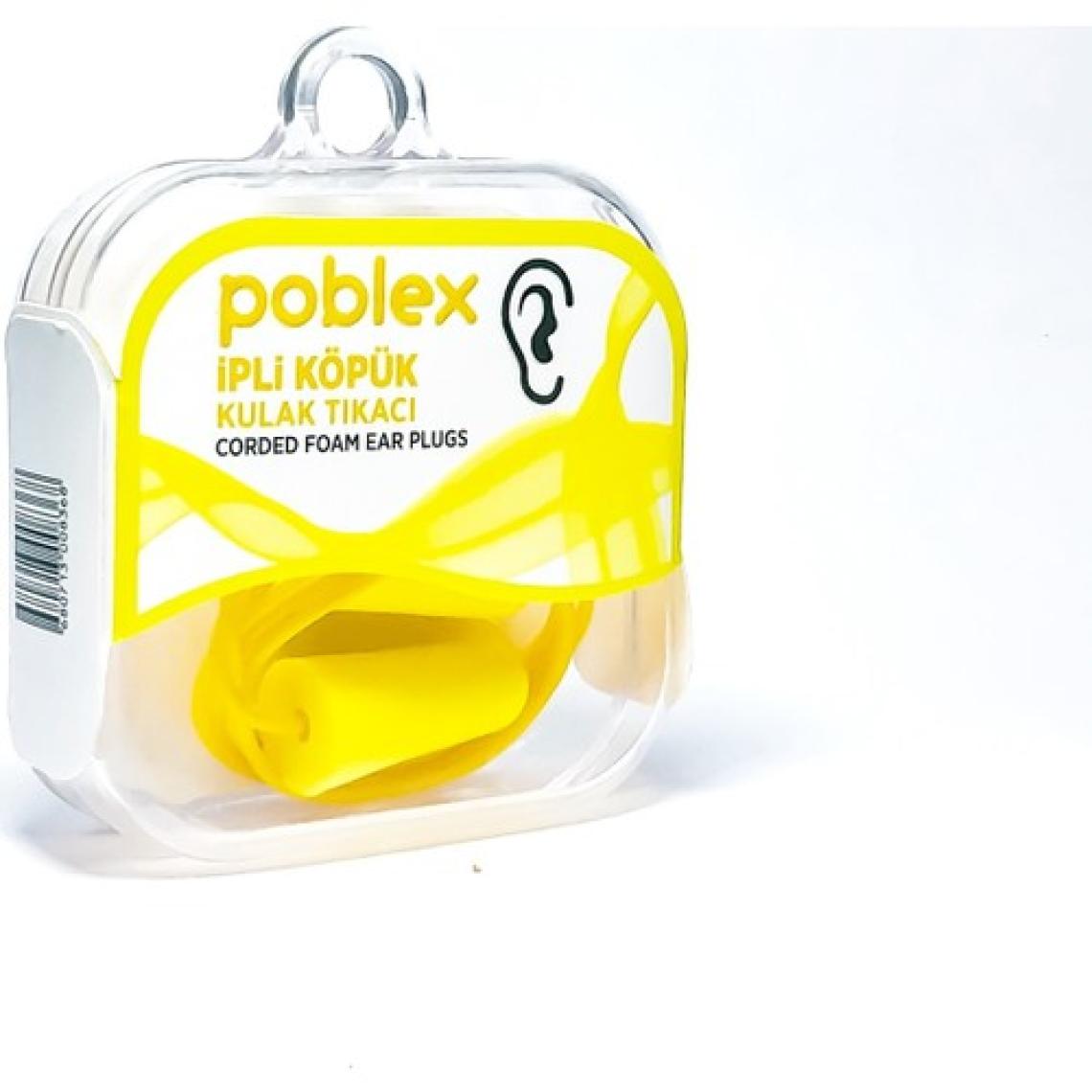 Poblex Köpük Kulak Tıkacı - Kulak Koruyucu Tıpası
