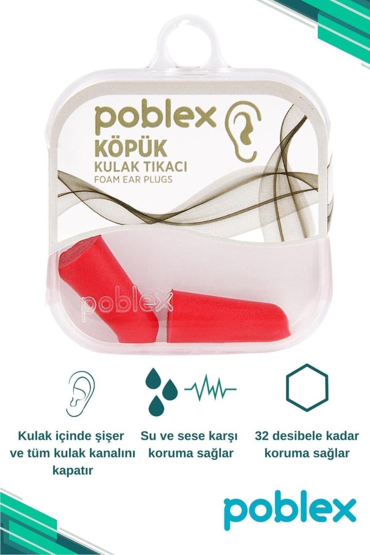 Köpük Kulak Tıkacı - Kulak Koruyucu Tıpası