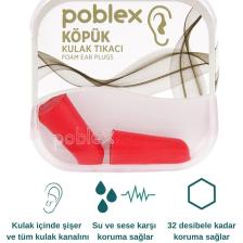 Köpük Kulak Tıkacı - Kulak Koruyucu Tıpası