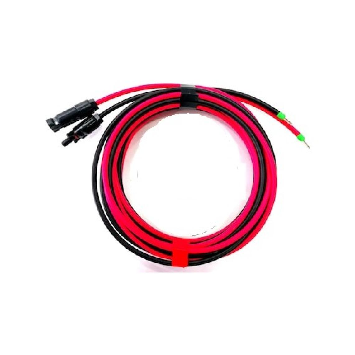 Mc4 Soketli (3+3) 6 Metre 6mm Solar Kablo