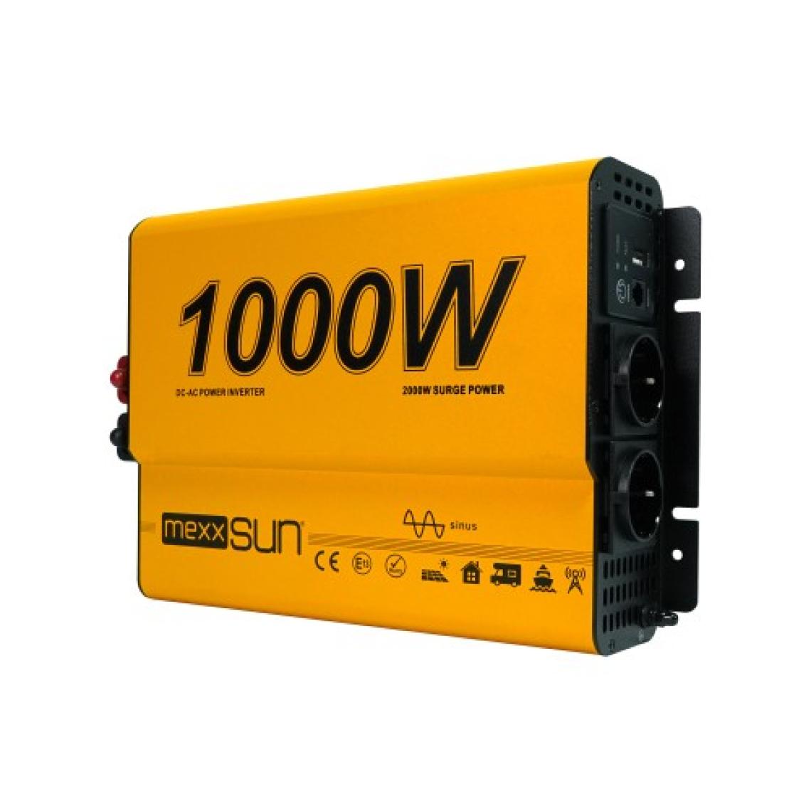 Mexxsun 1000 W Tam Sinüs Inverter Mexxsun 12 V