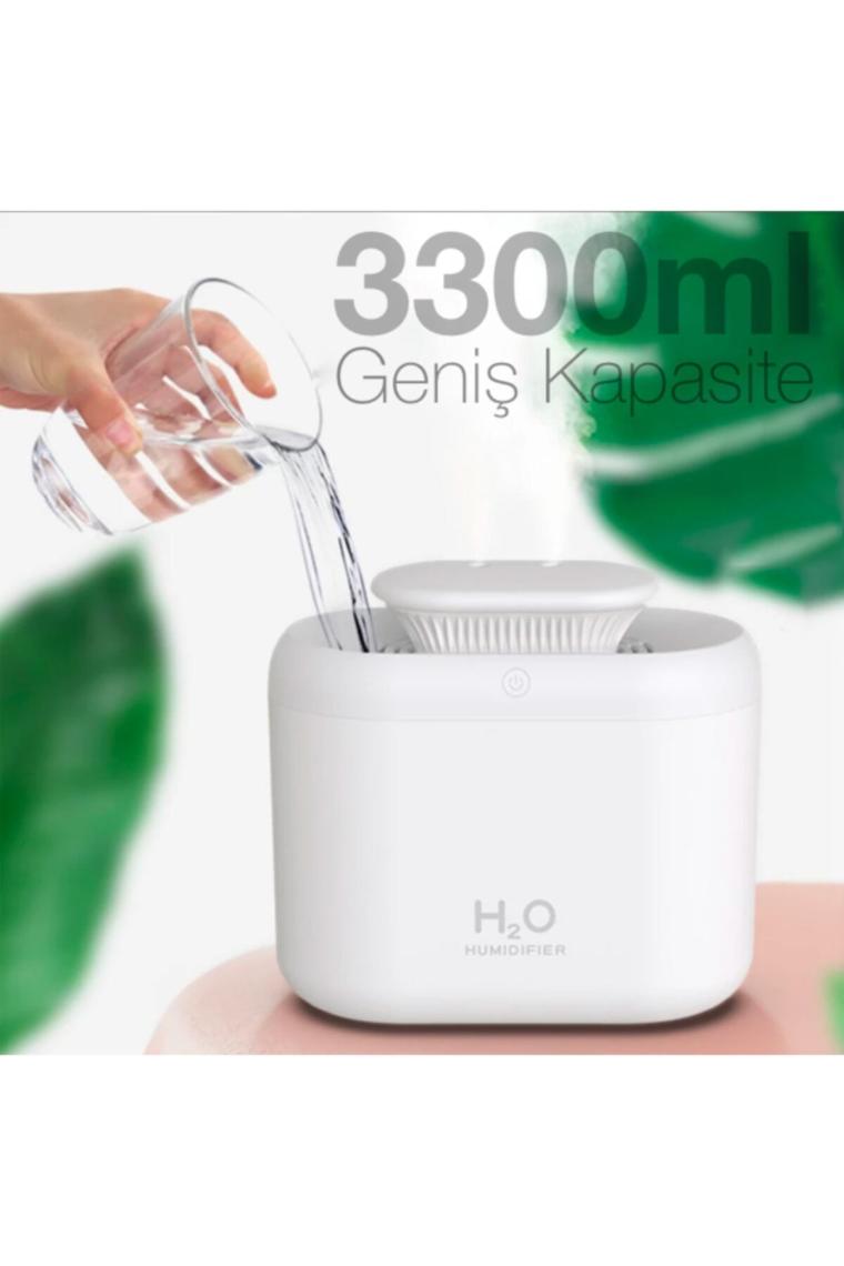 H2o Çift Sprey Aromatik Hava Nemlendirici 3.3l