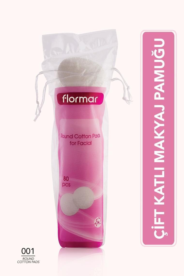 Yuvarlak 80'li Makyaj Temizleme Pamuğu - Cotton Pads - 001 - 8690604175031