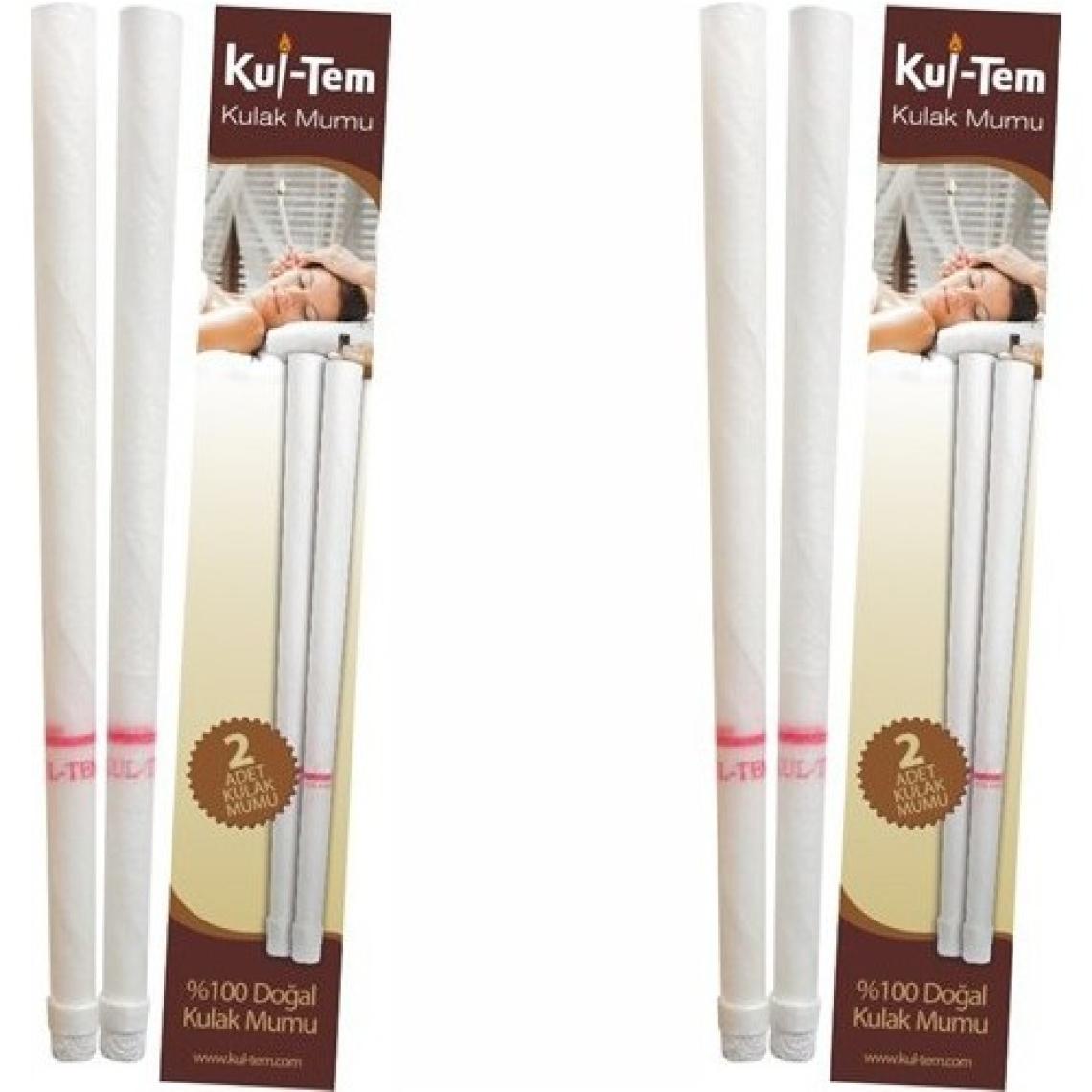 Kul-Tem Doğal Kulak Temizleme Mumu 2'li 2 Adet