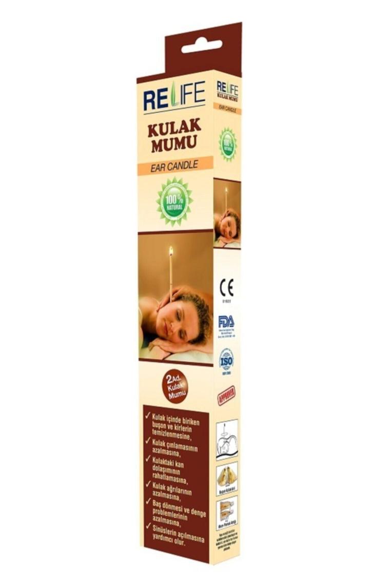 Kulak Temizleme Mumu Çubuğu 1 Kutu (2 Çubuk)