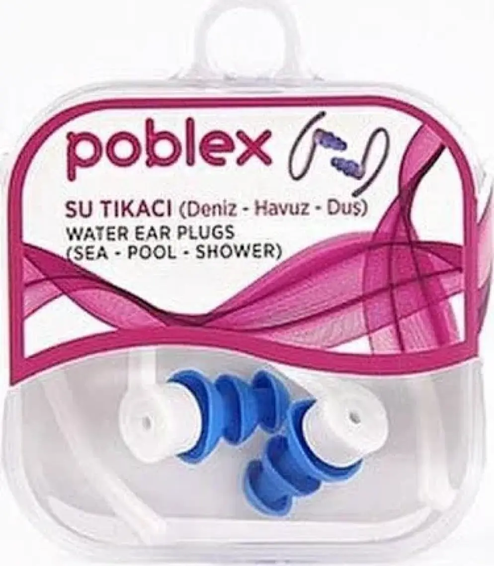 Poblex Su Deniz Havuz Duş Tıkacı 1 Çift Kutulu