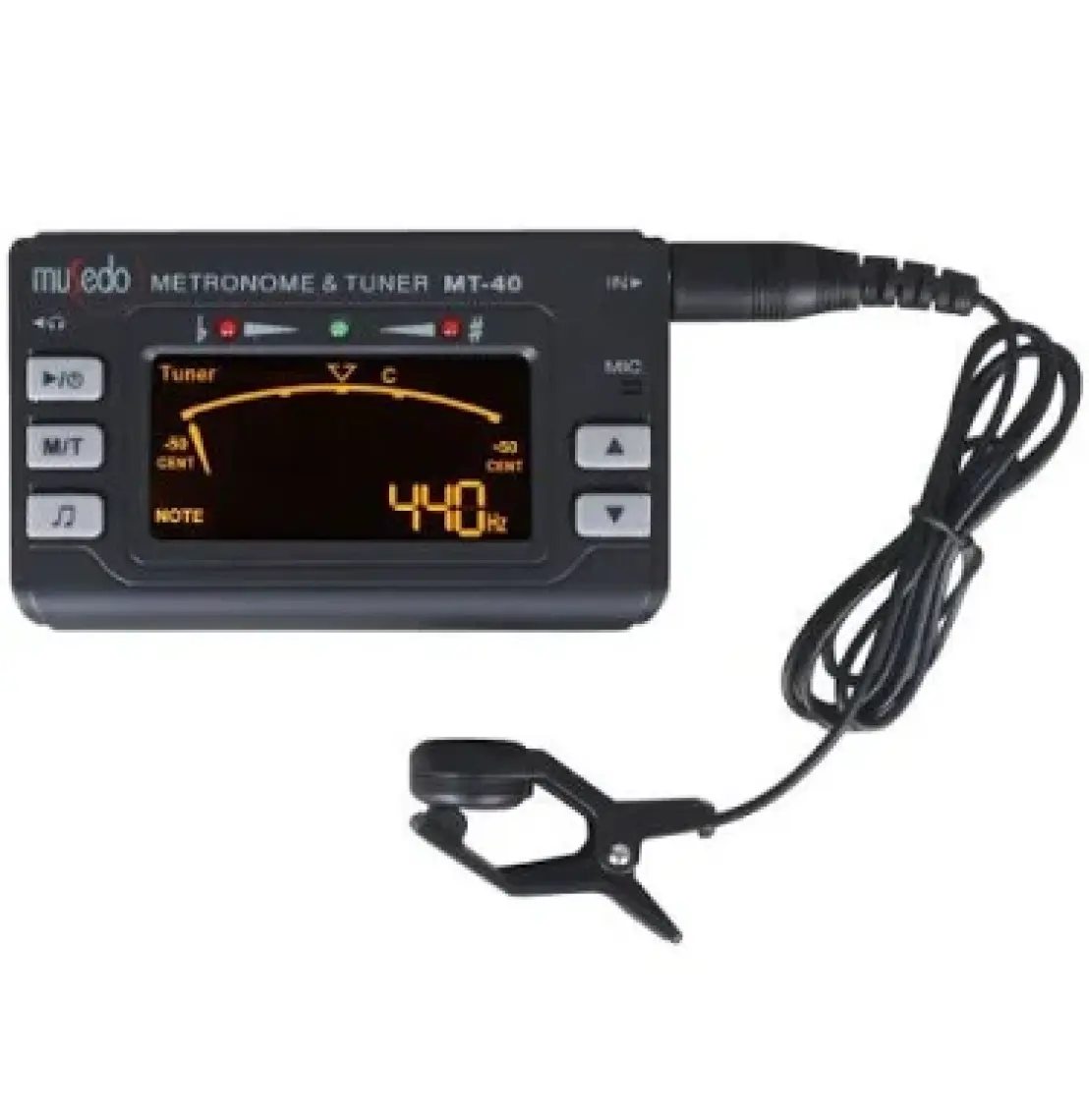 Musedo MT-40 Kromatik Metronom-Tuner Akort Cihazı
