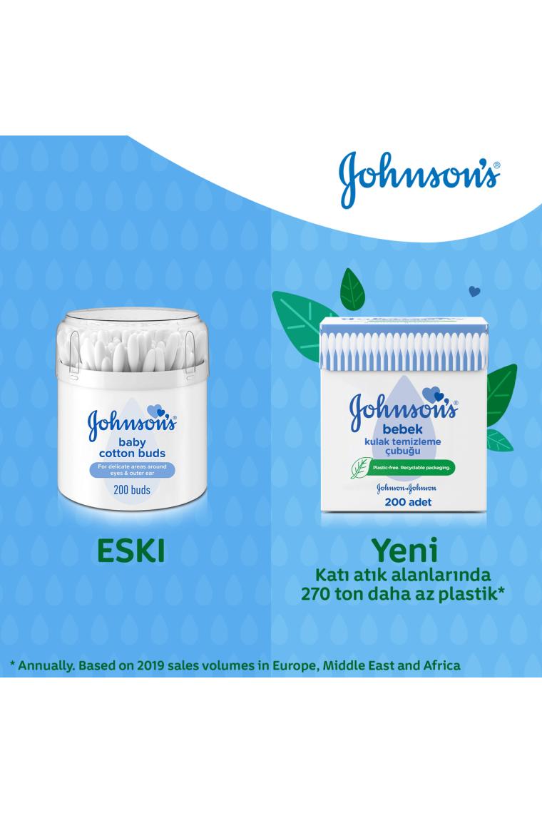 Johnson’s Kulak Temizleme Çubuğu 200 Ad.