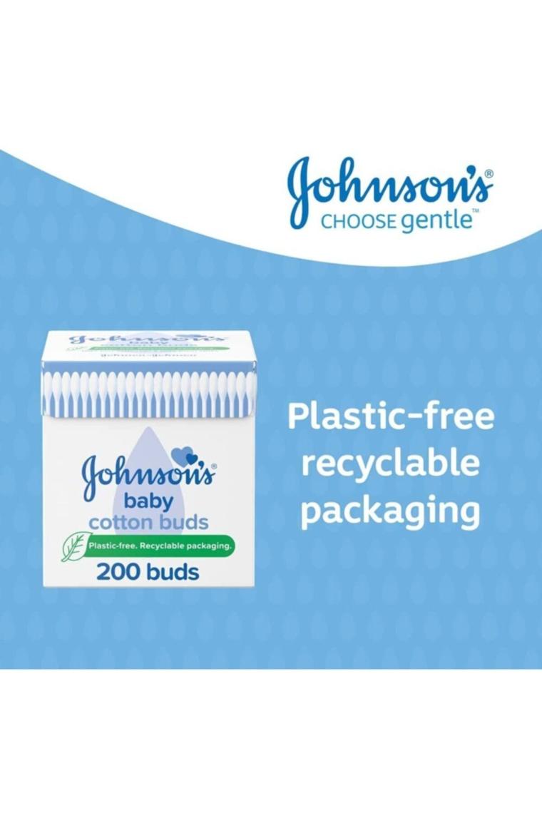 Johnsons Baby Kulak Temizleme Çubuğu 200 Adet