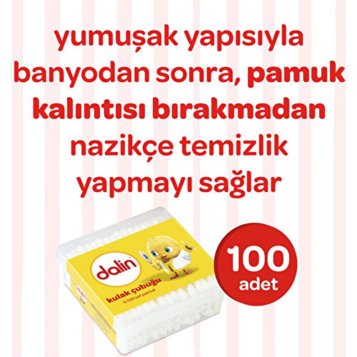 Dalin Kulak Çubuğu / 100'lü