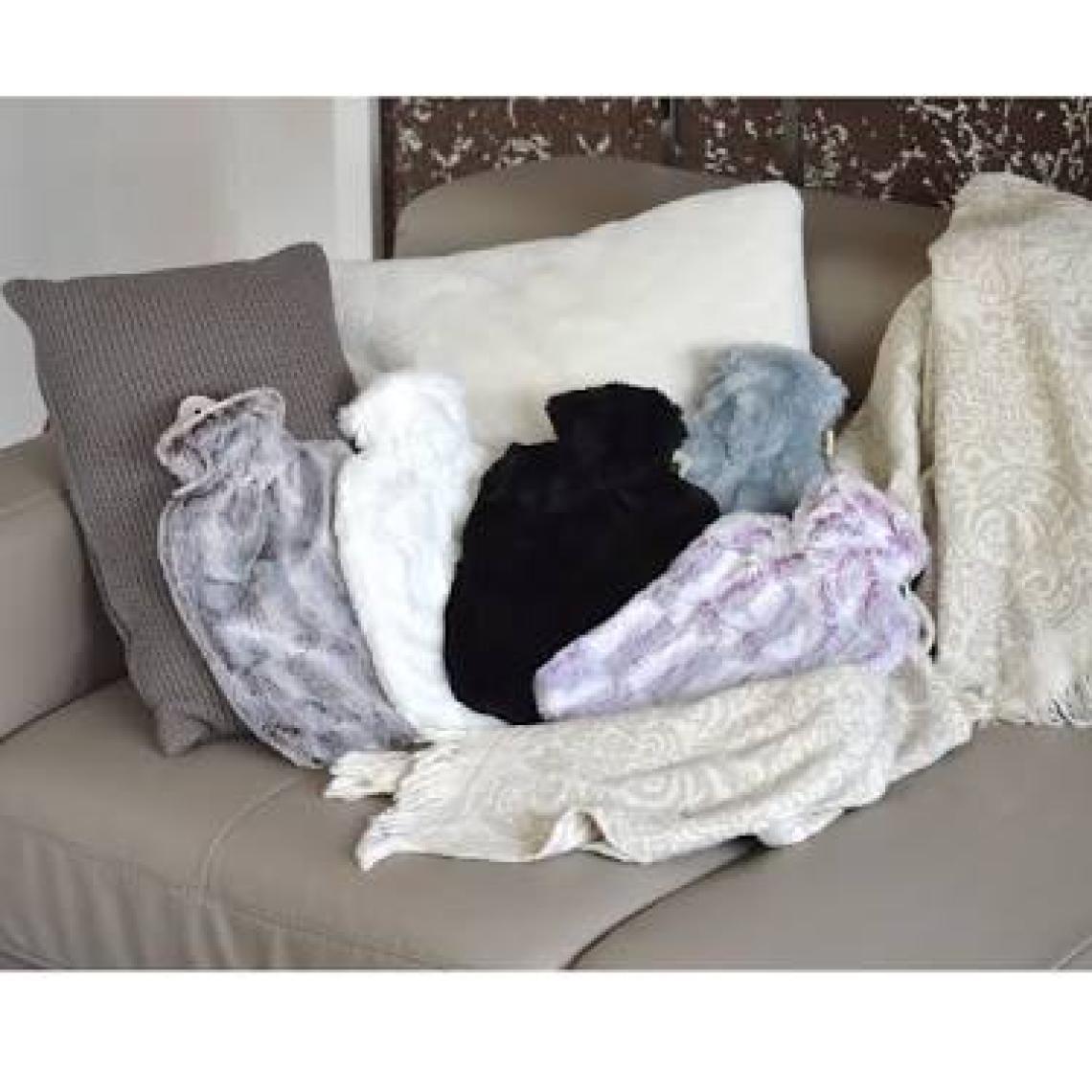 Hugo Frosh Kadife Kılıf Fermuarlı Sıcak Su Torbası- Peluş Gri