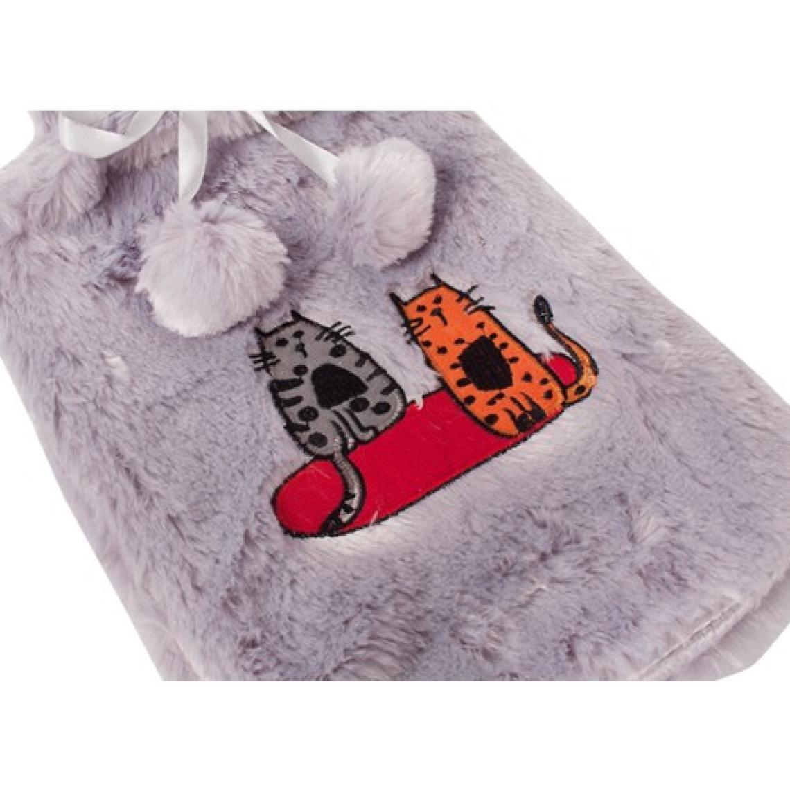 Biggdesign Cats in Istanbul Gri Peluş Sıcak Su Torbası