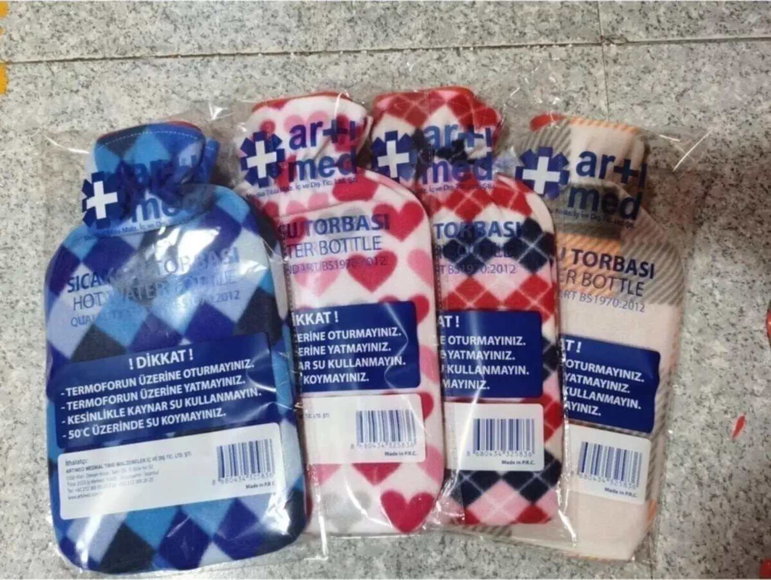 Artımed Kılıflı Sıcak Su Torbası