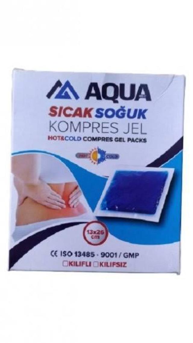 Aqua Sıcak Soğuk Termo Jel Kompres 13x27 cm