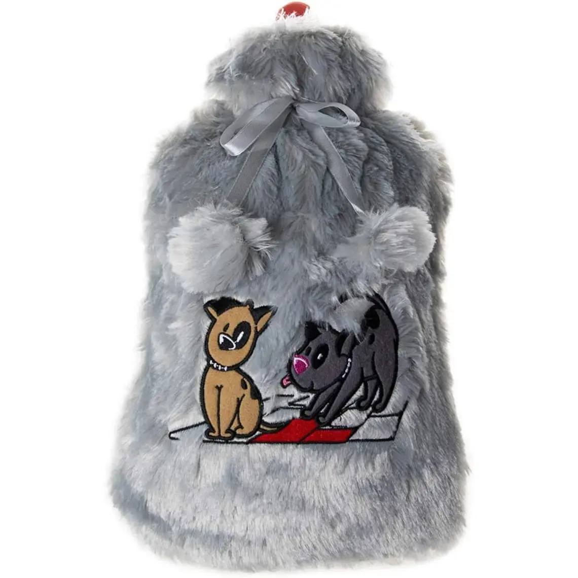 Biggdesign Dogs Gri Peluş Sıcak Su Torbası