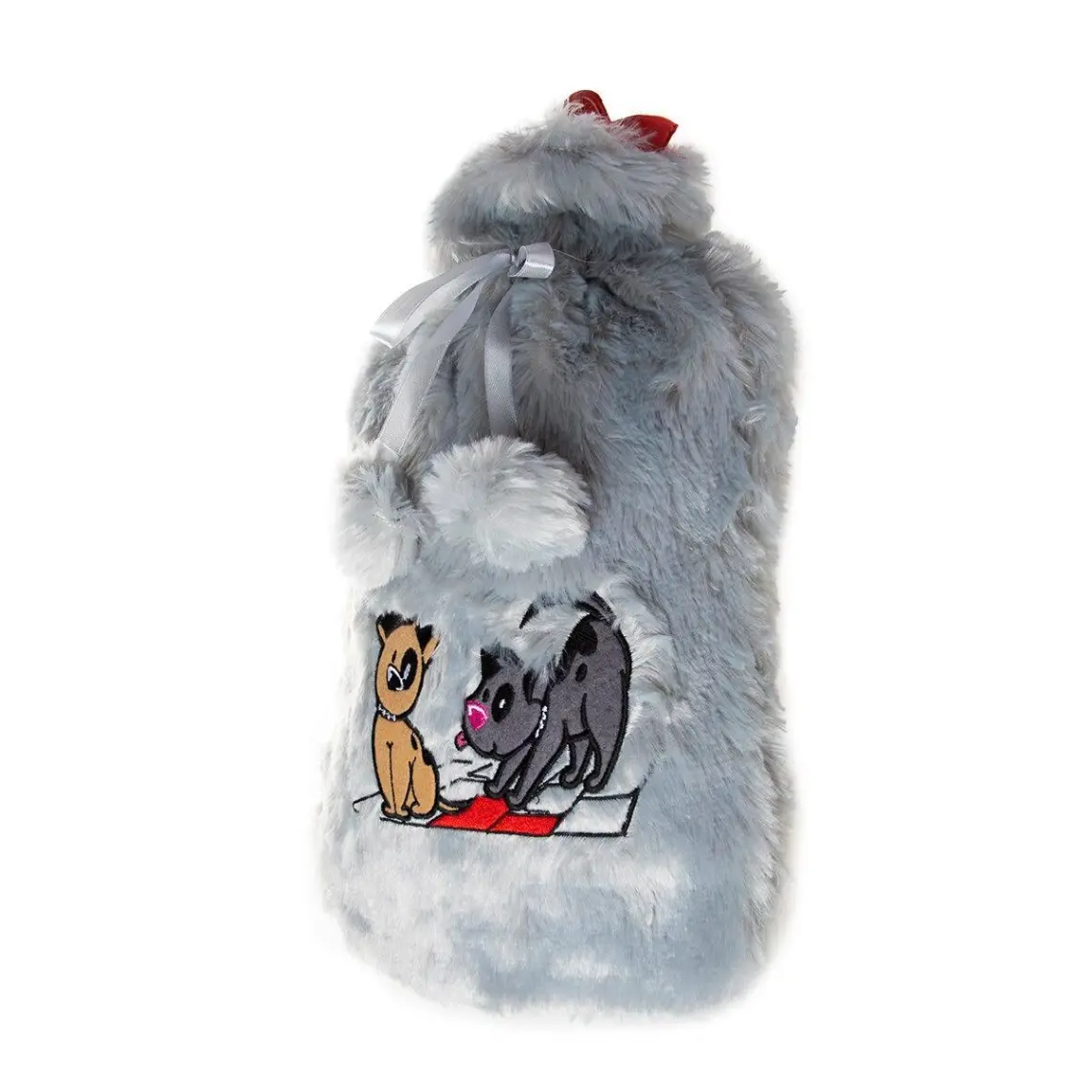 Biggdesign Dogs Gri Peluş Sıcak Su Torbası