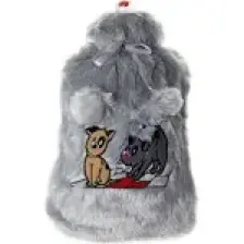 Biggdesign Dogs Gri Peluş Sıcak Su Torbası